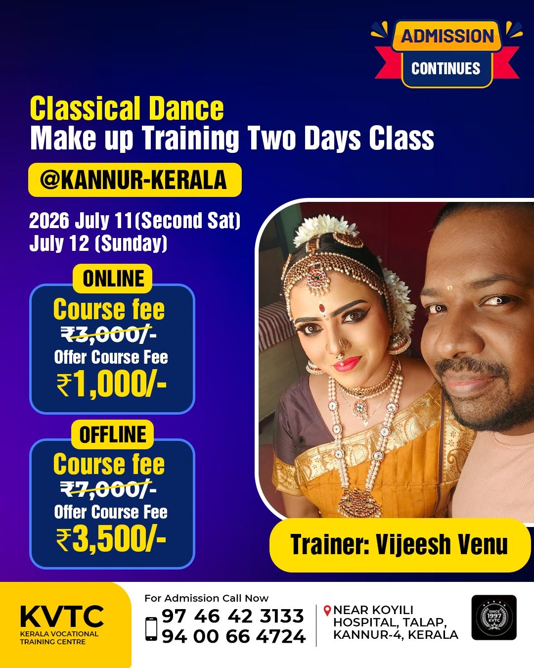 CLASSICAL DANCE MAKEUP CLASS